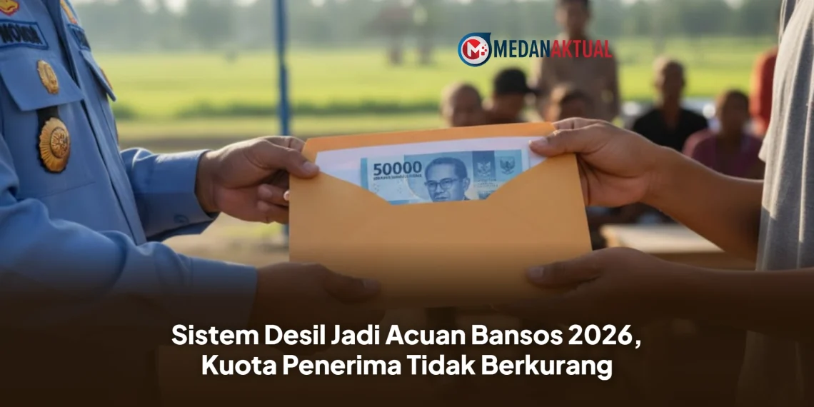 Sistem Desil Jadi Acuan Bansos 2026, Kuota Penerima Tidak Berkurang