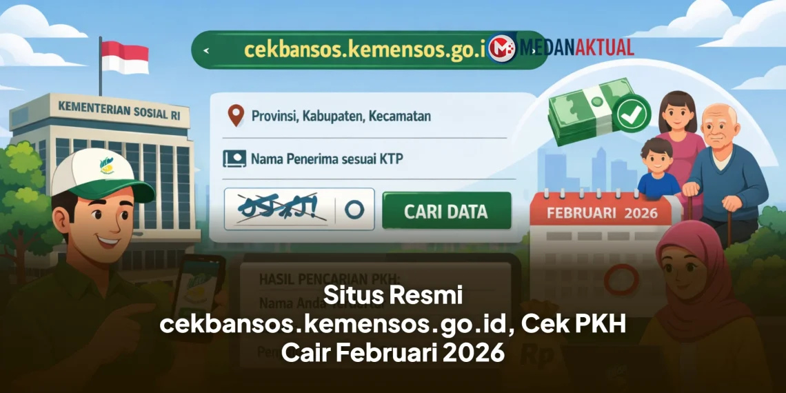 Situs Resmi cekbansos.kemensos.go.id, Cek PKH Cair Februari 2026