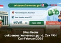 Situs Resmi cekbansos.kemensos.go.id, Cek PKH Cair Februari 2026