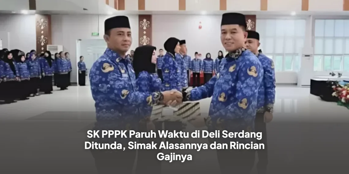 SK PPPK Paruh Waktu di Deli Serdang Ditunda, Simak Alasannya dan Rincian Gajinya
