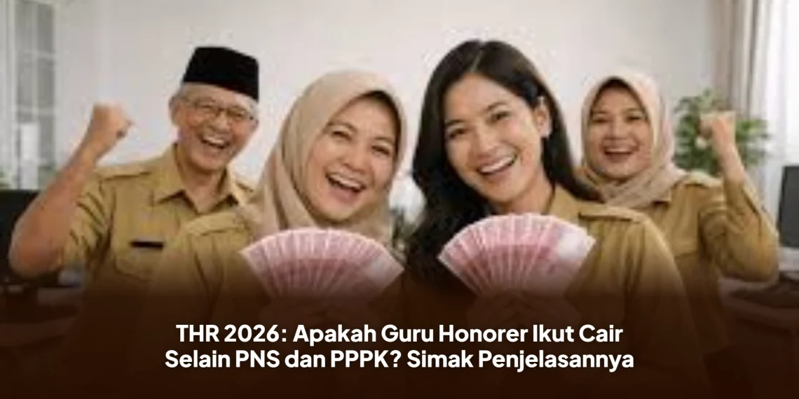 THR 2026: Apakah Guru Honorer Ikut Cair Selain PNS dan PPPK? Simak Penjelasannya