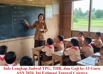Info Lengkap Jadwal TPG, THR, dan Gaji ke-13 Guru ASN 2026, Ini Estimasi Tanggal Cairnya