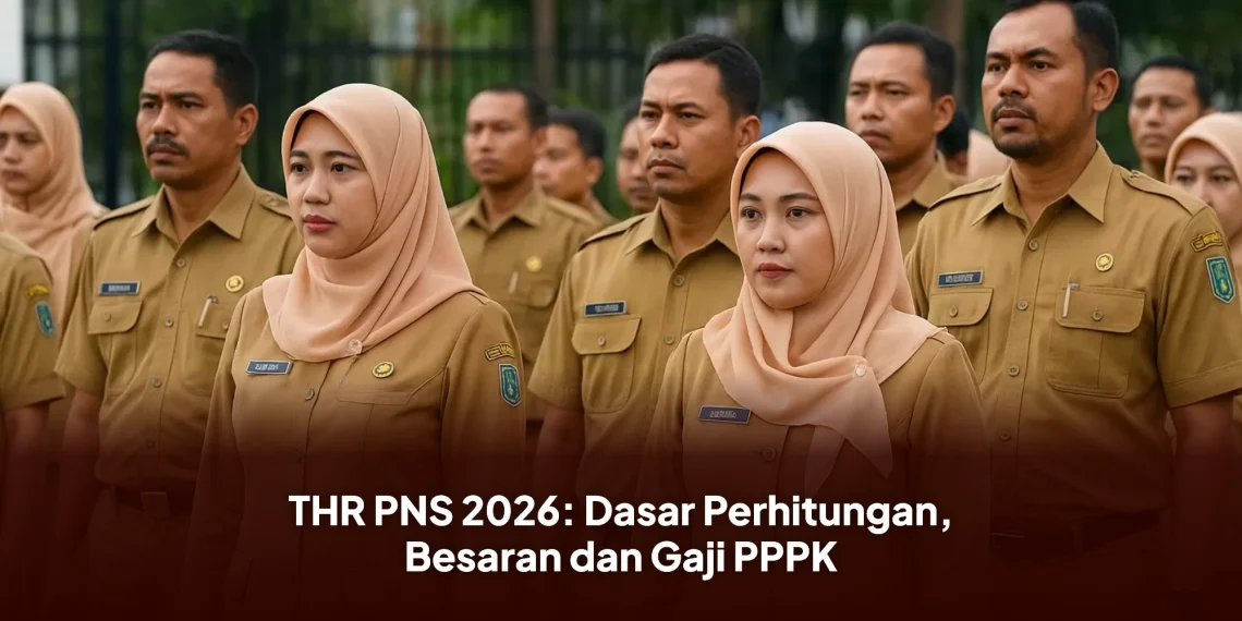 THR PNS 2026: Dasar Perhitungan, Besaran dan Gaji PPPK