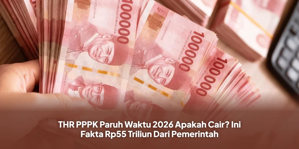 THR PPPK Paruh Waktu 2026 Apakah Cair? Ini Fakta Rp55 Triliun Dari Pemerintah
