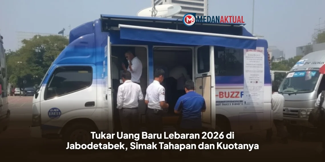 Tukar Uang Baru Lebaran 2026 di Jabodetabek, Simak Tahapan dan Kuotanya