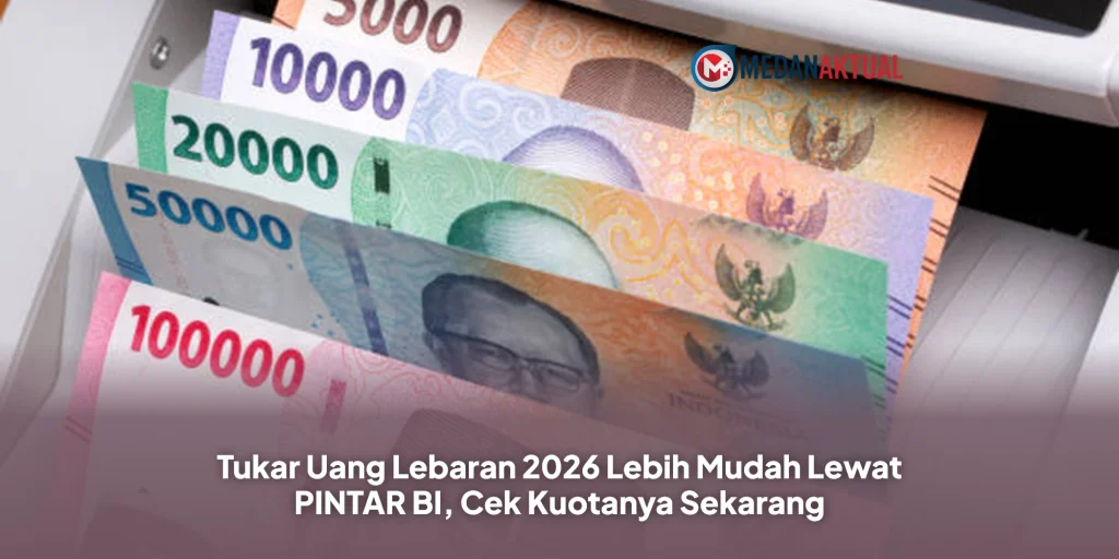 Tukar Uang Lebaran 2026 Lebih Mudah Lewat PINTAR BI, Cek Kuotanya Sekarang