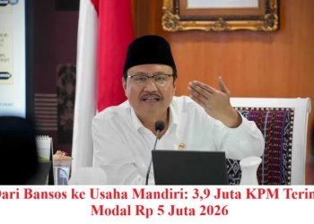 Dari Bansos ke Usaha Mandiri: 3,9 Juta KPM Terima Modal Rp 5 Juta 2026