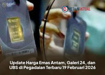 Update Harga Emas Antam, Galeri 24, dan UBS di Pegadaian Terbaru 19 Februari 2026