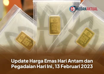 Update Harga Emas Hari Antam dan Pegadaian Hari Ini, 13 Februari 2023
