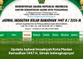 Update Jadwal Imsakiyah Kota Medan Ramadhan 1447 H, Simak Selengkapnya!