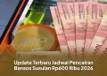 Update Terbaru Jadwal Pencairan Bansos Susulan Rp600 Ribu 2026