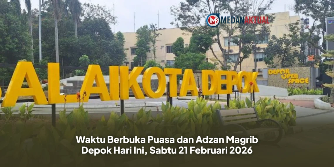 Waktu Berbuka Puasa dan Adzan Magrib Depok Hari Ini, Sabtu 21 Februari 2026