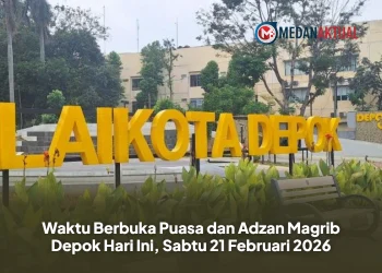 Waktu Berbuka Puasa dan Adzan Magrib Depok Hari Ini, Sabtu 21 Februari 2026