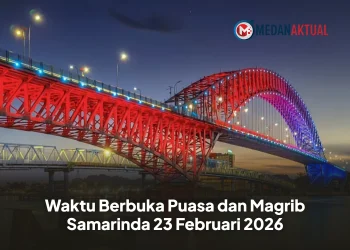 Waktu Berbuka Puasa dan Magrib Samarinda 23 Februari 2026