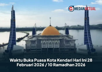 Waktu Buka Puasa Kota Kendari Hari Ini 28 Februari 2026 / 10 Ramadhan 2026