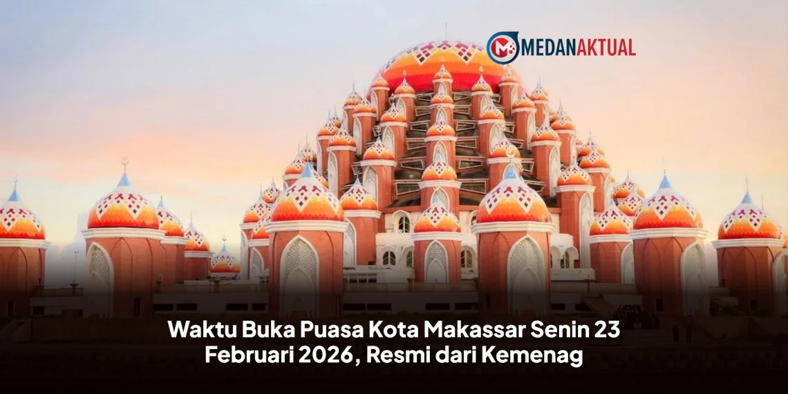 Waktu Buka Puasa Kota Makassar Senin 23 Februari 2026, Resmi dari Kemenag