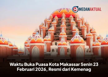 Waktu Buka Puasa Kota Makassar Senin 23 Februari 2026, Resmi dari Kemenag