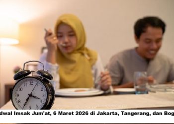 Jadwal Imsak Jum’at, 6 Maret 2026 di Jakarta, Tangerang, dan Bogor