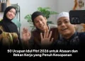 50 Ucapan Idul Fitri 2026 untuk Atasan dan Rekan Kerja yang Penuh Kesopanan