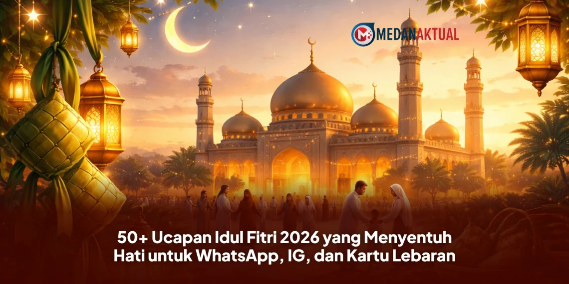 50+ Ucapan Idul Fitri 2026 yang Menyentuh Hati untuk WhatsApp, IG, dan Kartu Lebaran