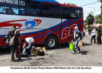 Pendaftaran Mudik Gratis Pemko Medan 2026 Dibuka Hari Ini, Cek Syaratnya
