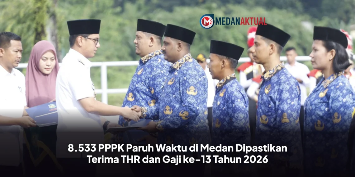 8.533 PPPK Paruh Waktu di Medan Dipastikan Terima THR dan Gaji ke-13 Tahun 2026