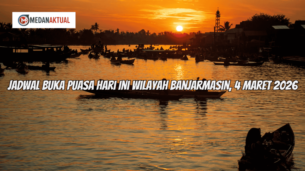 Jadwal Buka Puasa Hari Ini Wilayah Banjarmasin, 4 Maret 2026