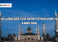 Cek Jadwal Buka Puasa Daerah Yogyakarta Hari Ini 3 Maret 2026