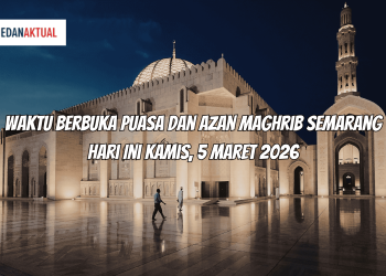 Waktu Berbuka Puasa dan Azan Maghrib Semarang Hari Ini Kamis, 5 Maret 2026