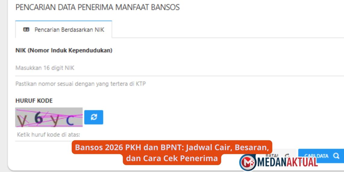 Bansos 2026 PKH dan BPNT: Jadwal Cair, Besaran, dan Cara Cek Penerima
