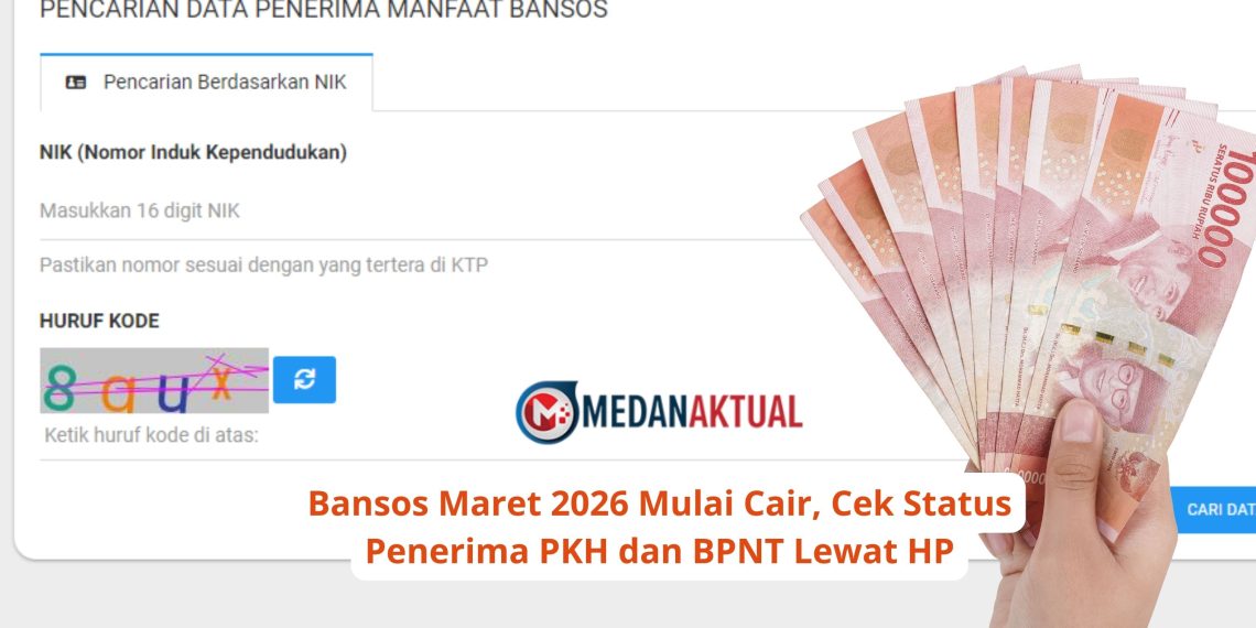 Bansos Maret 2026 Mulai Cair, Cek Status Penerima PKH dan BPNT Lewat HP