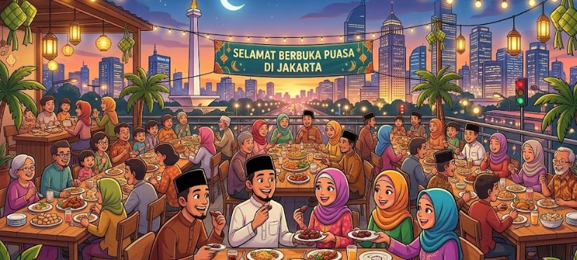 Jadwal Waktu Berbuka Puasa Ramadhan Hari Ini, Selasa, 3 Maret 2026 Untuk Kota Jakarta dan Sekitarnya