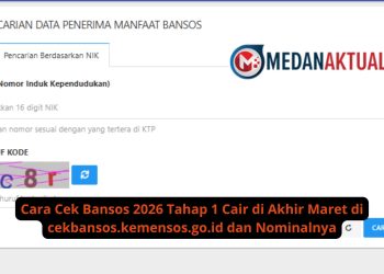 Cara Cek Bansos 2026 Tahap 1 Cair di Akhir Maret di cekbansos.kemensos.go.id dan Nominalnya