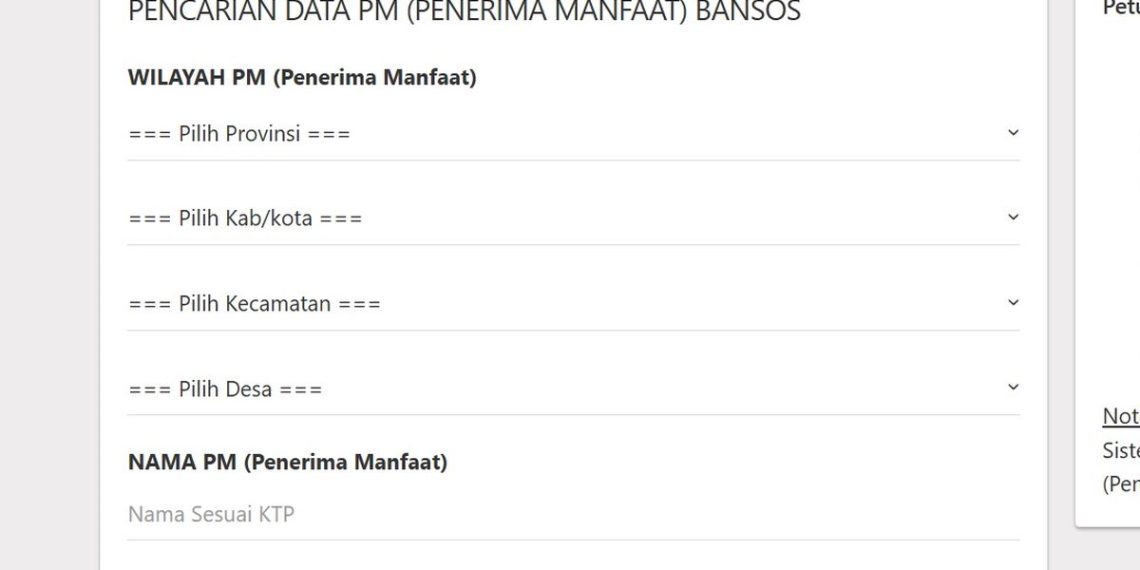 Cara Cek Desil Bansos 2026 Pakai NIK KTP Secara Online dengan Mudah