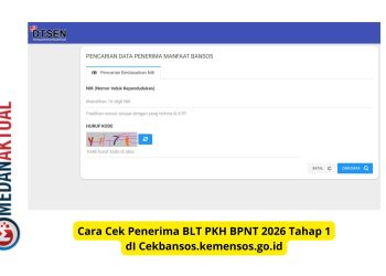 Cara Cek Penerima BLT PKH BPNT 2026 Tahap 1 dI Cekbansos.kemensos.go.id