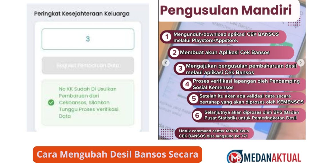 Cara Mengubah Desil Bansos Secara Online di Aplikasi Cek Bansos 2026