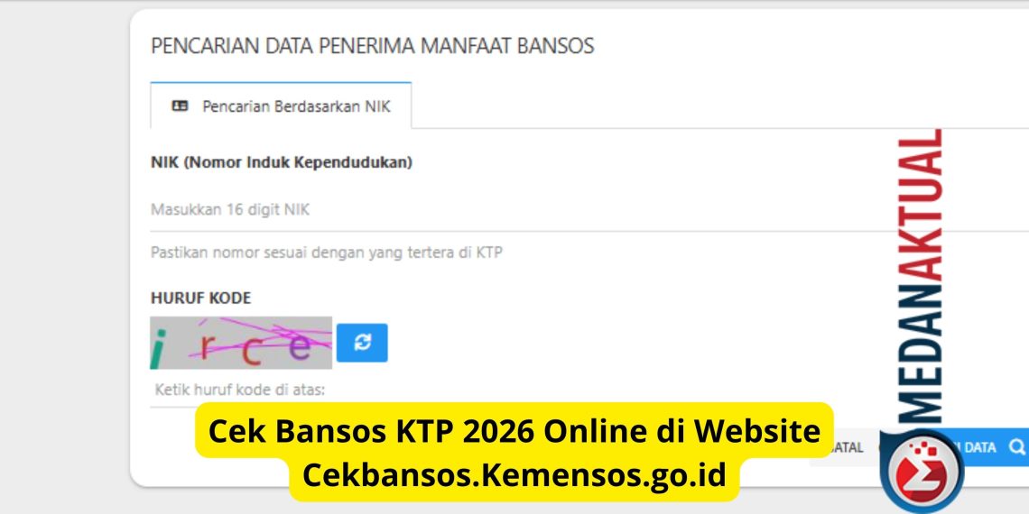 Cek Bansos KTP 2026 Online di Website Cekbansos.Kemensos.go.id