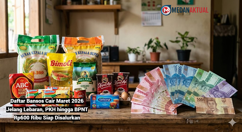 Daftar Bansos Cair Maret 2026 Jelang Lebaran, PKH hingga BPNT Rp600 Ribu Siap Disalurkan