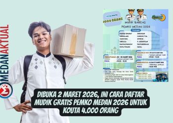 Dibuka 2 Maret 2026, Ini Cara Daftar Mudik Gratis Pemko Medan 2026 Untuk Kouta 4.000 Orang