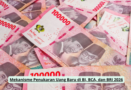 Mekanisme Penukaran Uang Baru di BI, BCA, dan BRI 2026