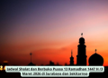 Jadwal Sholat dan Berbuka Puasa 13 Ramadhan 1447 H /3 Maret 2026 di Surabaya dan Sekitarnya