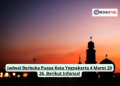 Jadwal Berbuka Puasa Kota Yogyakarta 4 Maret 2026, Berikut Infonya!