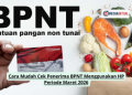 Cara Mudah Cek Penerima BPNT Menggunakan HP Periode Maret 2026