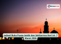 Jadwal Buka Puasa Jambi dan Sekitarnya Hari Ini, 7 Maret 2026