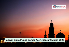 Jadwal Buka Puasa Banda Aceh, Senin 9 Maret 2026