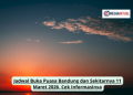 Jadwal Buka Puasa Bandung dan Sekitarnya 11 Maret 2026, Cek Informasinya