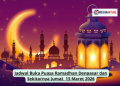 Jadwal Buka Puasa Ramadhan Denpasar dan Sekitarnya Jumat, 13 Maret 2026