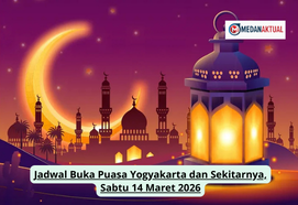Jadwal Buka Puasa Yogyakarta dan Sekitarnya, Sabtu 14 Maret 2026