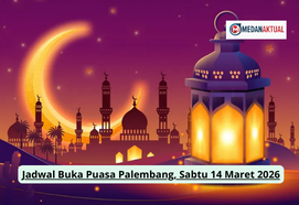 Jadwal Buka Puasa Palembang, Sabtu 14 Maret 2026