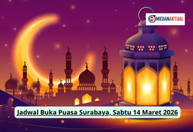 Jadwal Buka Puasa Surabaya, Sabtu 14 Maret 2026